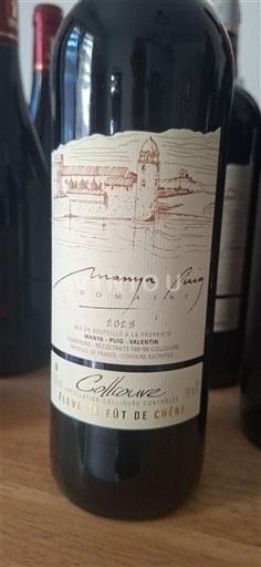 Roussillon Collioure Domaine Maryan Puig Réservé Fût de Chêne 2023