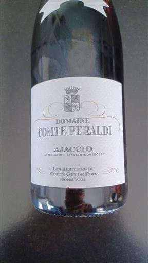 Korsika Ajaccio Domaine Comte Peraldi 2017