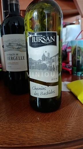 Zuidwest-Frankrijk Côtes de Gascogne Lursan Chemins des Bastides 2016