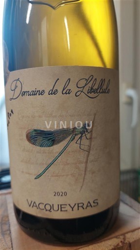 Rhônen laakso Vacqueyras Domaine La Libellule 2020