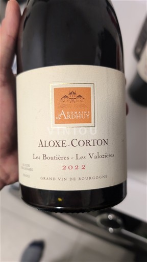 Bourgogne Aloxe-Corton Domaine Ardhuy Les Boutières - Les Valozières 2022