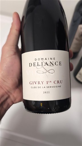 Burgundy Givry Premier Cru Domaine Liance Clos de la Servoisine 2022