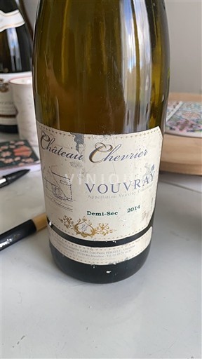 Loiren laakso Vouvray Château Chevrier 2014