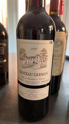 Bordeaux Château German 2018