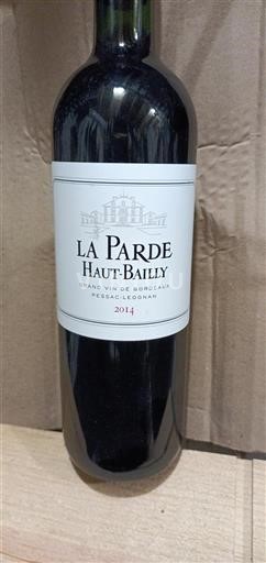 Burdeos Pessac-Léognan Château Haut-Bailly La Parde Haut-Bailly 2014