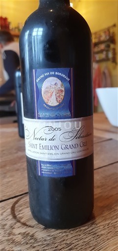 Bordeaux Saint-Émilion Grand Cru Château Sébastien Nectar de Sébastien 2005