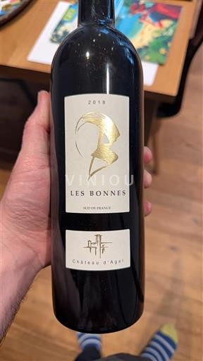 Languedoc Minervois Château Agel Les Bonnes 2018