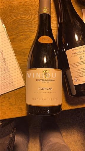 Údolí Rhôny Cornas Héritiers Gambert Nobles Rives 2020