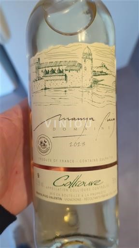 Roussillon Collioure Domaine Manya Puig 2023