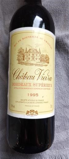 Bordeaux Bordeaux Supérieur Château Viéira 1995