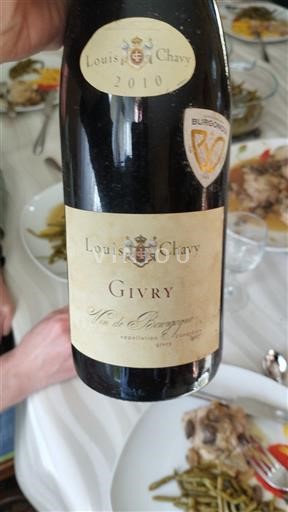 Borgoña Givry Louis Chavy 2010