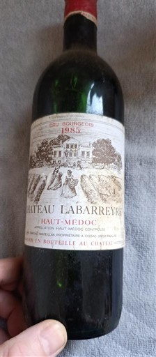 Bordeaux Haut-Médoc Cru Bourgeois Château Labarreyré 1985