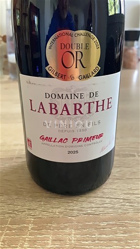 Südwestfrankreich Nicht spezifiziert Domaine Labarthe 2025