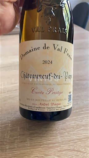 Vallée du Rhône Châteauneuf-du-pape Domaine Val Frais Prestige 2024