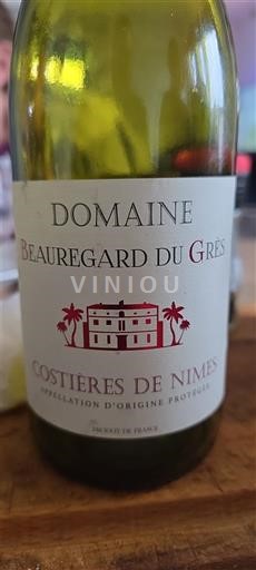 Valle del Ródano Costières de Nimes Domaine Beauregard du Grès Sin añada