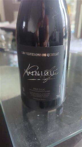 Languedoc a Roussillon Pays d'Oc Les Vignerons de Quissac Rustique Neročník