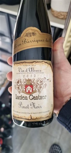 Alsacia Lucien Gantz Élevé en Barriques de Chêne 2017