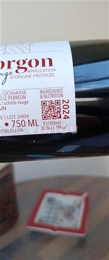 Beaujolais Morgon Le Granit Bleu 2024