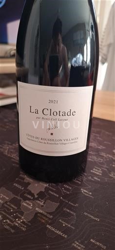 Roussillon Côtes du Roussillon Villages Domaine Hervé Bizeul La Clotade 2021