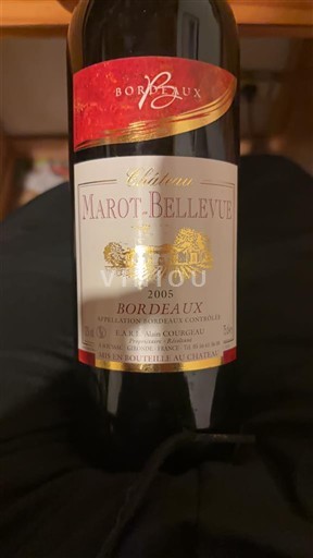 Bordeaux Château Marot-Bellevue 2005