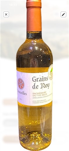 Sud-Ouest Pacherenc-du-vic-bilh Domaine Maouries Grains de Roy 2025