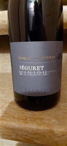 Vallée du Rhône Côtes-du-rhône-villages Romain Duvernay Seguret 2022