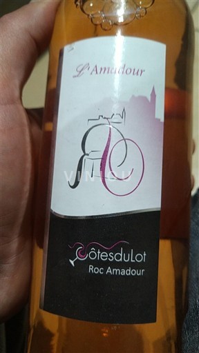 Sydvestfrankrig Côtes du Lot Roc Amadour L’Amadour Ikke årgangsbestemt