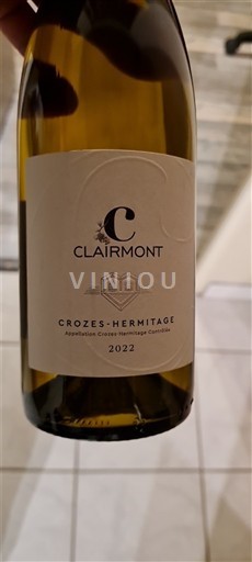 Rhône-dalen Crozes-Hermitage Clairmont 2022