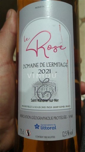 Provence, dolní údolí Rhôny, Korsika Var Domaine L'Ermitage Le Rosé 2021