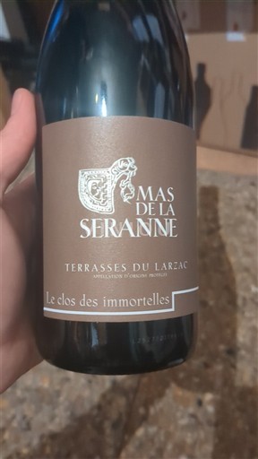Languedoc Terrasses-du-larzac Mas de la Seranne Le clos des immortelles 2023