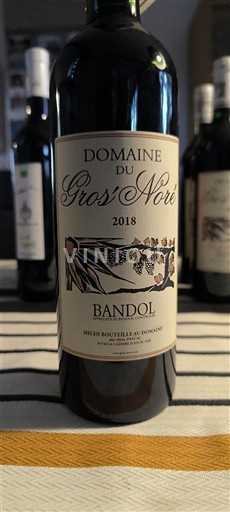 Provence Bandol Domaine Gros’Noré 2018