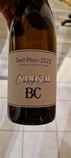 Rhônetal Saint-Péray Christophe Blanc BC 2022