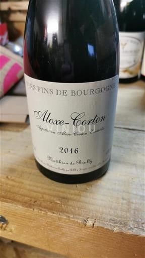 Borgonha Aloxe-Corton Matthieu de Baulny 2016