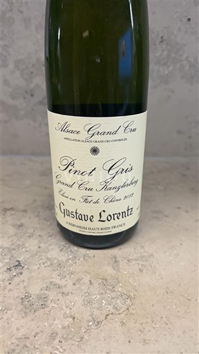 Elsass Nicht spezifiziert Grand Cru Gustave Lorentz Grand Cru Kanzlerberg 2012