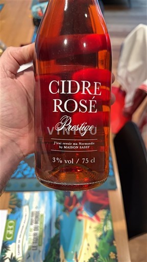 Šumivá vína Rosé doux MAISON SASSI Non millésimé Francie Normandie Vin de France