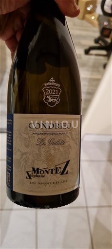 Rhône Valley Condrieu Vignobles Montez La Gilette 2021