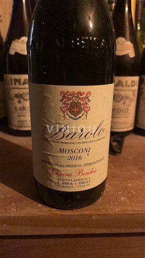 Piemonte Barolo Chiara Boschis Mosconi 2016