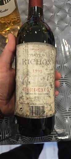 Bordeaux Château Richon 1992