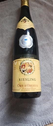 Alsace Riesling Cave d'Obernai 1996