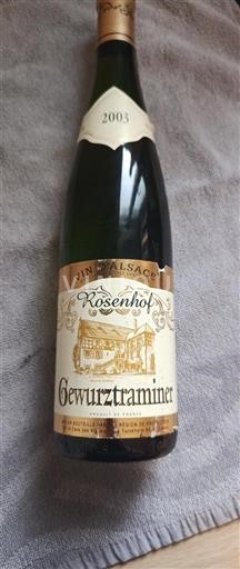 Alsace Gewurztraminer Rosenhof 2003