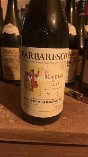 Piemont Barbaresco Produttori del Barbaresco Montefico Riserva 2015