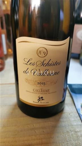 Roussillon Collioure Terres Triplex Les Schistes de Vallbonne 2023