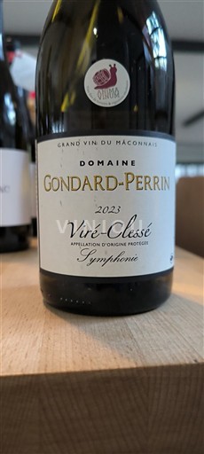Burgundy Viré-clessé Domaine Gondard-Perrin Symphonie 2023