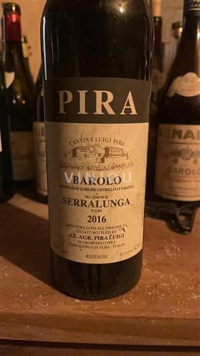 Piemont Barolo Luigi Pira Serralunga 2016