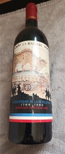 Bordeaux Bordeaux Supérieur La Bastille Bicentenaire de la Révolution 1789-1989 1986