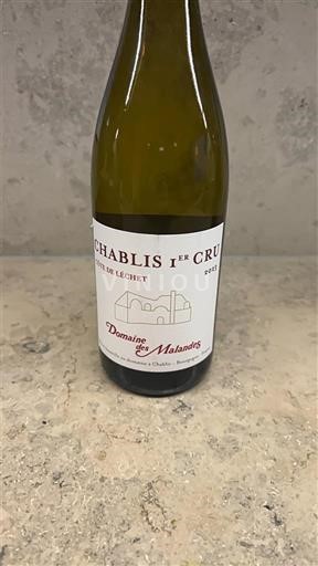 Burgundsko Chablis Premier Cru Domaine S Malandes Vaupulent 1er Cru 2023