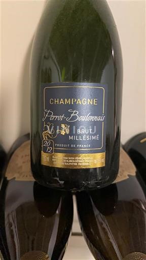 Champagne Parrot-Boulonnais Brut Millésimé 2012