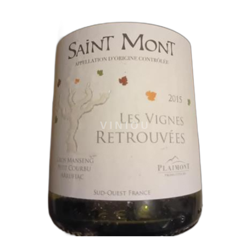 Sud-Ouest Saint-Mont Les vignes retrouvées 2015