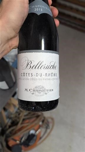 Vallée du Rhône Côtes-du-rhône M. Chapoutier Belleruche 2015