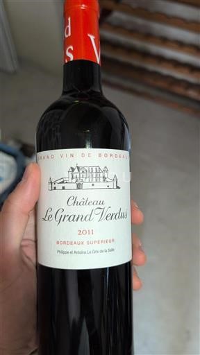 Bordeaux Bordeaux Supérieur Château Le Grand Verdus 2011